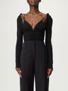 Elisabetta Franchi Top In Black