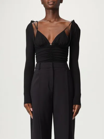 Elisabetta Franchi Top In Black