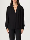 Elisabetta Franchi Top  Woman Color Black