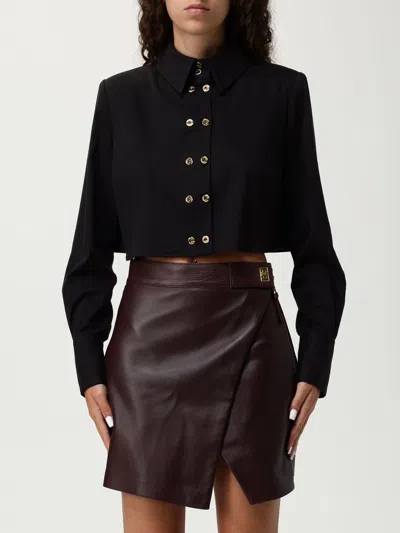 Elisabetta Franchi Top  Woman Color Black