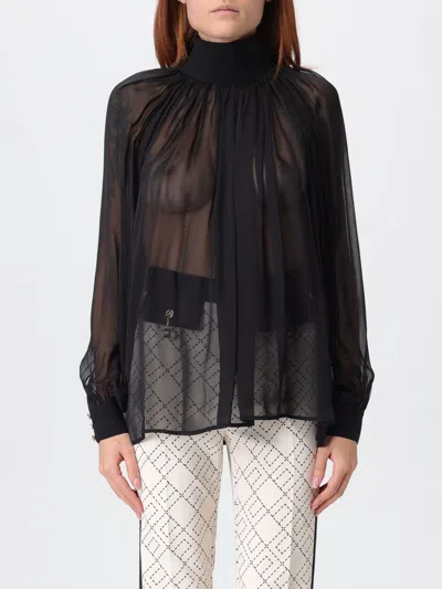 Elisabetta Franchi Top  Woman Color Black