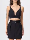 Elisabetta Franchi Top  Woman Color Black In Black