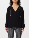 Elisabetta Franchi Top  Woman Color Black