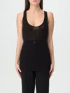 Elisabetta Franchi Top  Woman Color Black In Schwarz