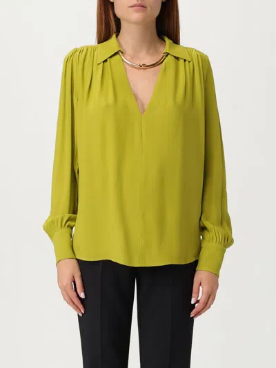 ELISABETTA FRANCHI TOP ELISABETTA FRANCHI WOMAN COLOR GREEN,435303012
