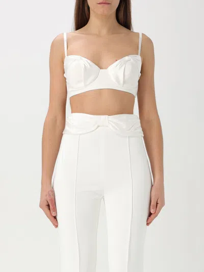 Elisabetta Franchi Top  Woman Color Ivory
