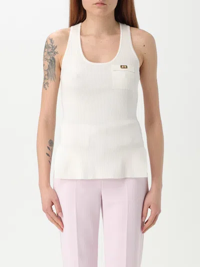 Elisabetta Franchi Top  Woman Color Ivory