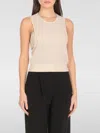 Elisabetta Franchi Top  Woman Color Ivory In White