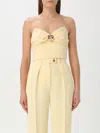 Elisabetta Franchi Top  Woman Color Lemon