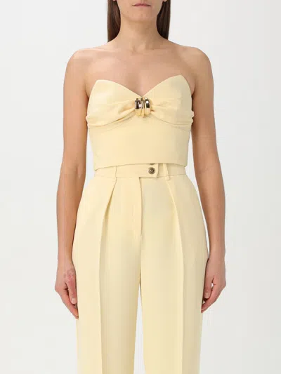 Elisabetta Franchi Top  Woman Color Lemon In Lemon