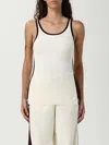 Elisabetta Franchi Top  Woman Color Milk In White