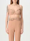 Elisabetta Franchi Top  Woman Color Nude In Nude