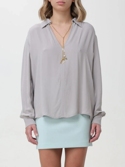 Elisabetta Franchi Top  Woman Color Pearl