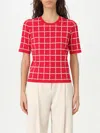 Elisabetta Franchi Top  Woman Color Red