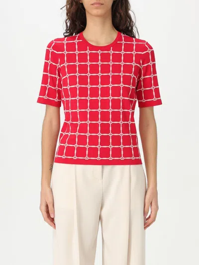 Elisabetta Franchi Top  Woman Color Red In Red