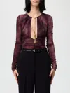 Elisabetta Franchi Top  Woman Color Red In Multi