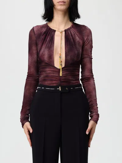 Elisabetta Franchi Top  Woman Color Red In Multi