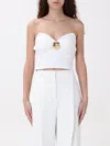 Elisabetta Franchi Top  Woman Color White