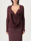 Elisabetta Franchi Top  Woman Color Wine In Burgundy