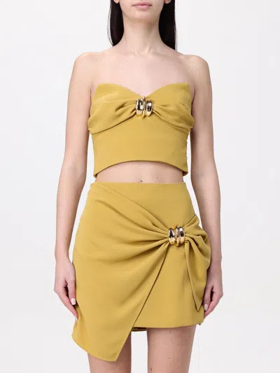 ELISABETTA FRANCHI TOP ELISABETTA FRANCHI WOMAN COLOR YELLOW,426414003
