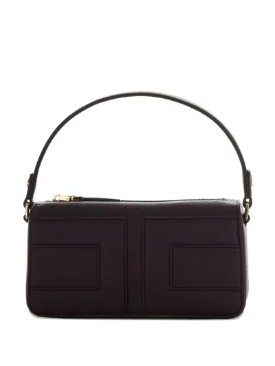 ELISABETTA FRANCHI TOP-HANDLE PANELLED SHOULDER BAG
