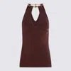 Elisabetta Franchi Top Merlot