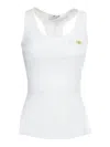 Elisabetta Franchi Tank Top With Pocket In White