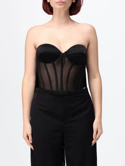 Elisabetta Franchi トップス レディース カラー ブラック In Black