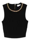 Elisabetta Franchi Top - Negro In Black