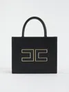 Elisabetta Franchi Bolso Shopping - Negro In Black