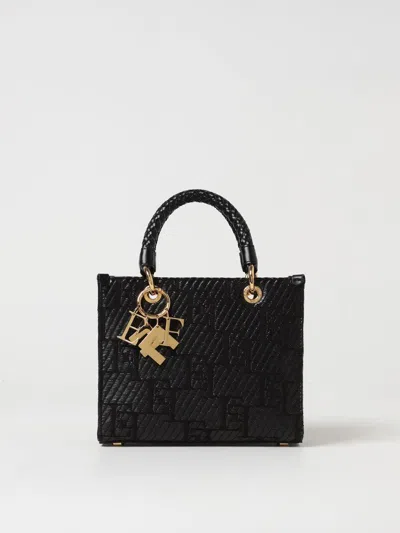 Elisabetta Franchi Tote Bags  Woman Color Black