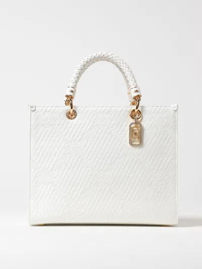 ELISABETTA FRANCHI TOTE BAGS ELISABETTA FRANCHI WOMAN COLOR WHITE,G54802001