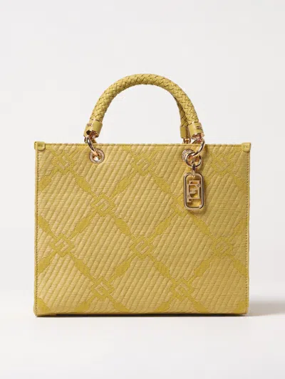 Elisabetta Franchi Tote Bags  Woman Color Yellow In Yellow