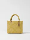 Elisabetta Franchi Tote Bags  Woman Color Yellow