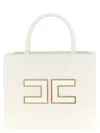 Elisabetta Franchi Logo-plaque Tote Bag In Neutral