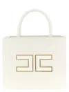 Elisabetta Franchi Logo-plaque Tote Bag In Neutral