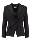 Elisabetta Franchi Special Occasion Double-breasted Blazer