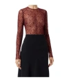 Elisabetta Franchi Translucent Jumpsuit In Black