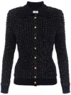 Elisabetta Franchi Tricot Jersey Clothing In Black