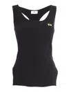 Elisabetta Franchi Tricot Top In Black
