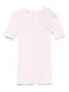 Elisabetta Franchi Tricot Top In Pink