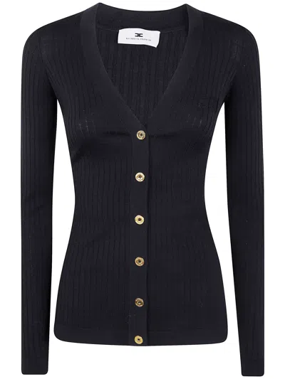 ELISABETTA FRANCHI ELISABETTA FRANCHI TRICOT V NECK CARDIGAN