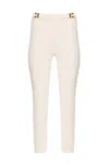 Elisabetta Franchi Trousers In Neutral