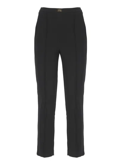 Elisabetta Franchi Trousers In Black