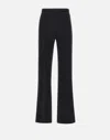 Elisabetta Franchi Tailored Black Crêpe Pants In Black