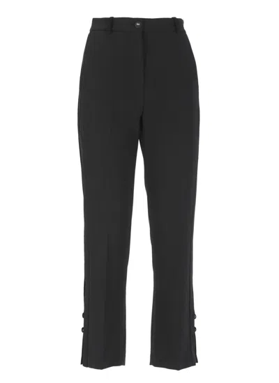 Elisabetta Franchi Trousers In Black