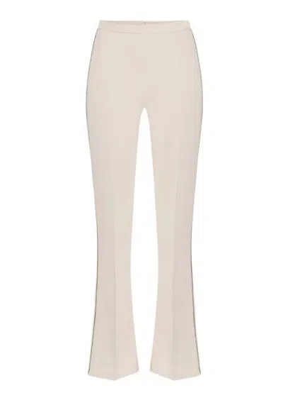 Elisabetta Franchi Trousers In Beige