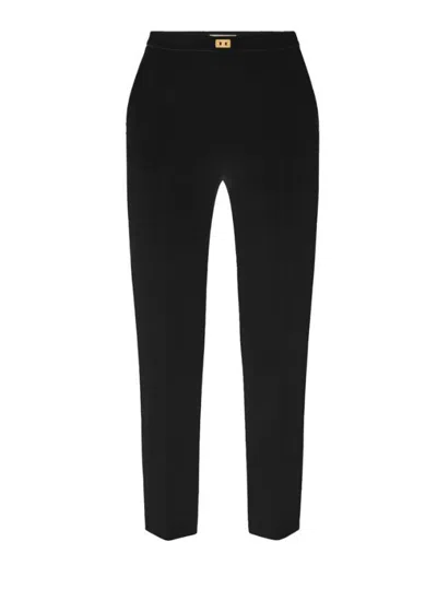 Elisabetta Franchi Trousers In Black