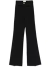 Elisabetta Franchi Trousers In Black