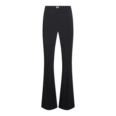 Elisabetta Franchi Trousers In Black